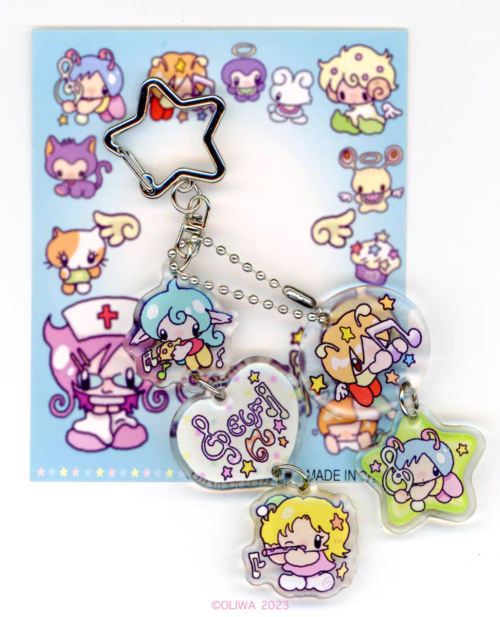 [Oliwa] Mini Elf Keychain
