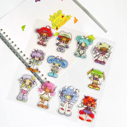 Oliwa My Alien Girl Resin Sticker