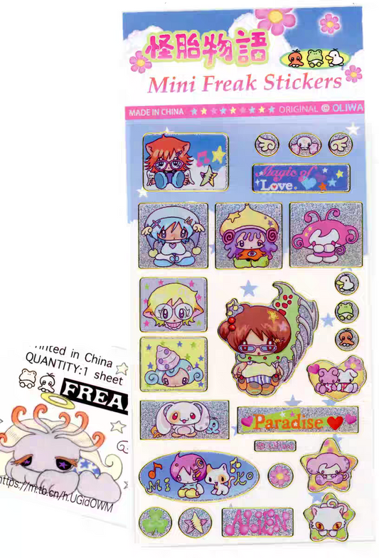 Oliwa Mini Freak Sticker