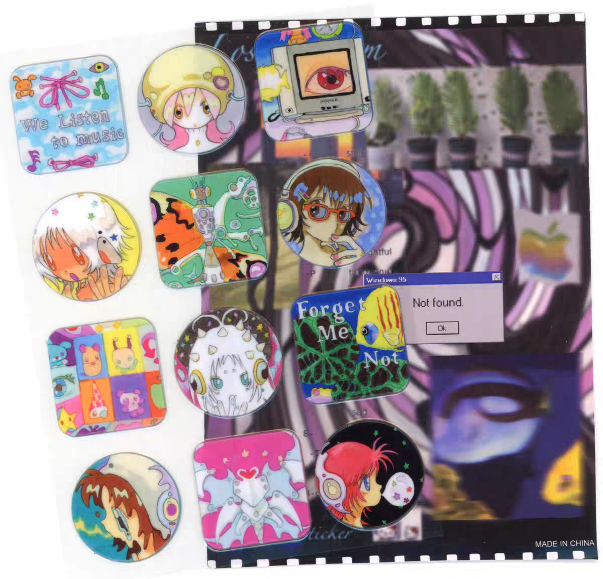 Oliwa Lost Dream Puffy Sticker