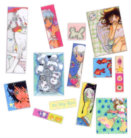 Oliwa In My Box Puffy Sticker