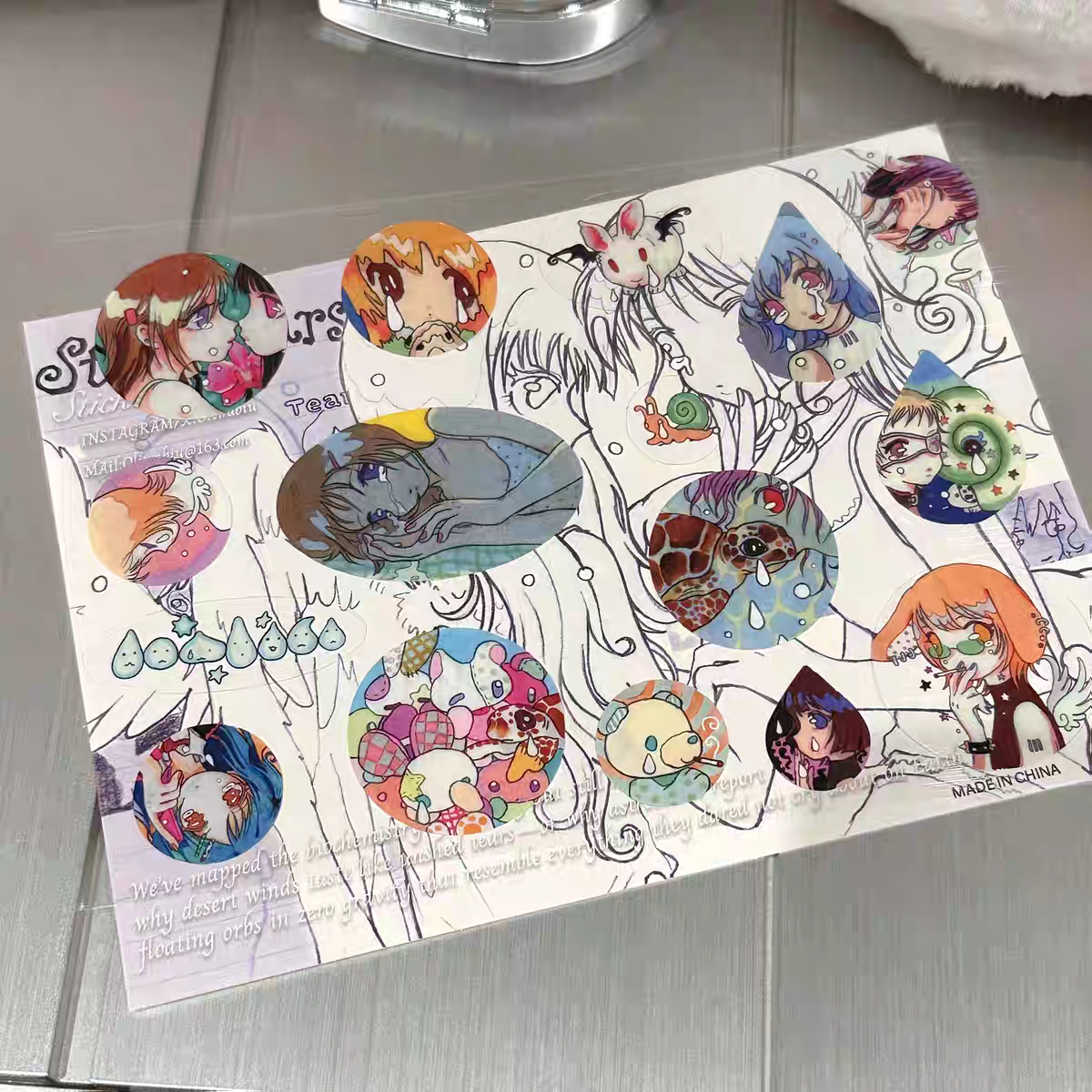 Oliwa Digital Tears Sticker