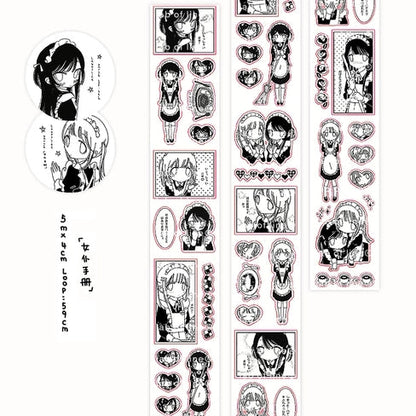 Lab of Line Maid Handbook Kiss Cut Tape