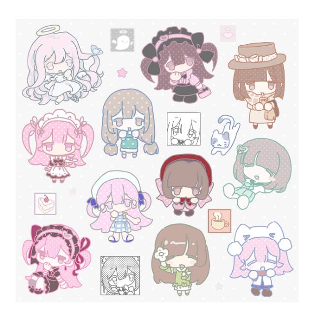 Hollow Sweet Sticker