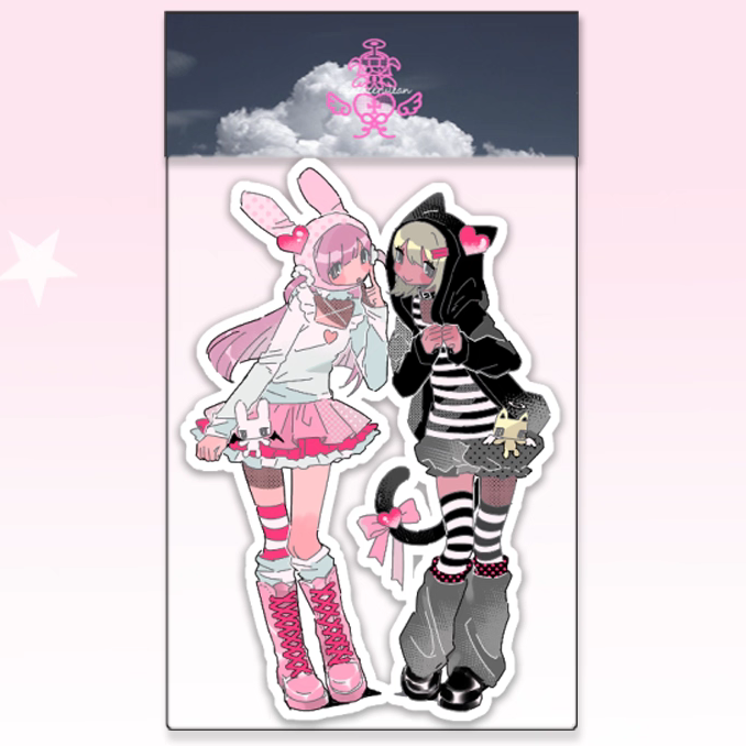 [Cacacerulean] Back To School Die Cut Sticker