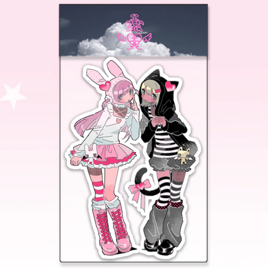 [Cacacerulean] Back To School Die Cut Sticker