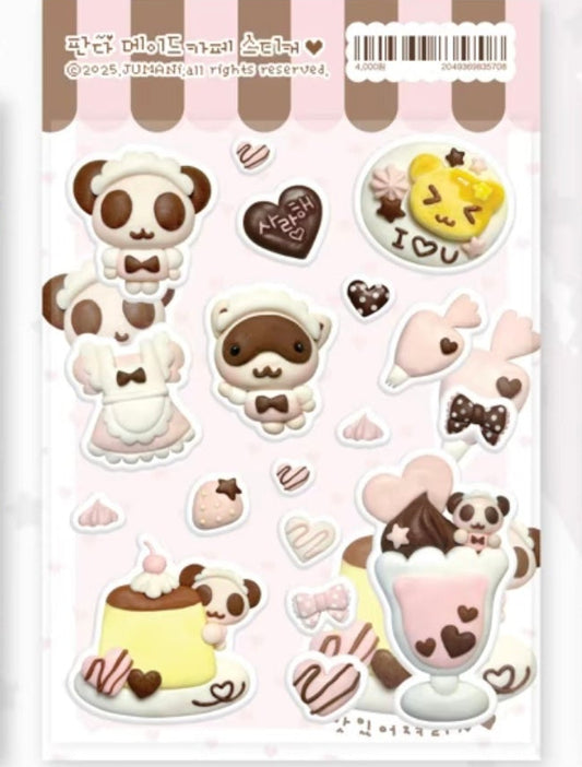 Jumani Penda Maid 3D Sticker