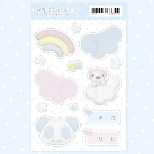 Jumani Cloud Angel Paper Sticker