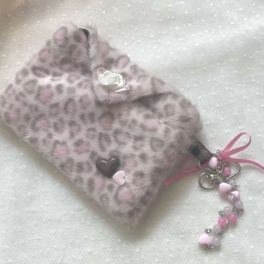 [Handmade] Leopard Print Pouch