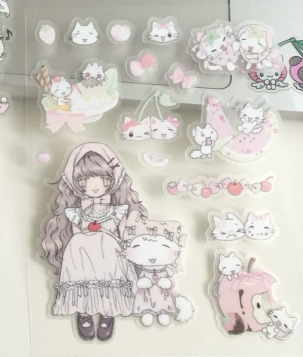 [Arsene] & Rosemelly Fruit Girl Sticker