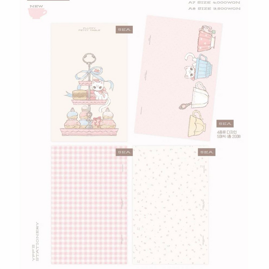 [Yeonpopo] A7/A8 Puppy Petit Table Refill Page