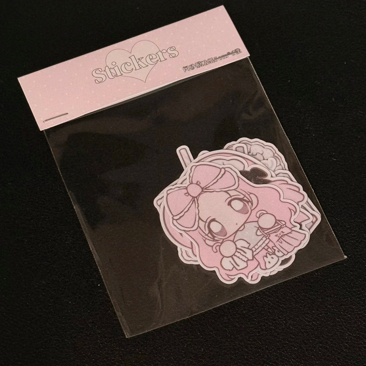 Pumpum & Kiyoisland Sandy Gliter Sticker Pack