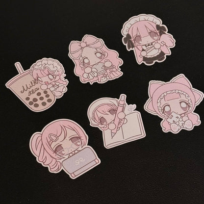Pumpum & Kiyoisland Sandy Gliter Sticker Pack