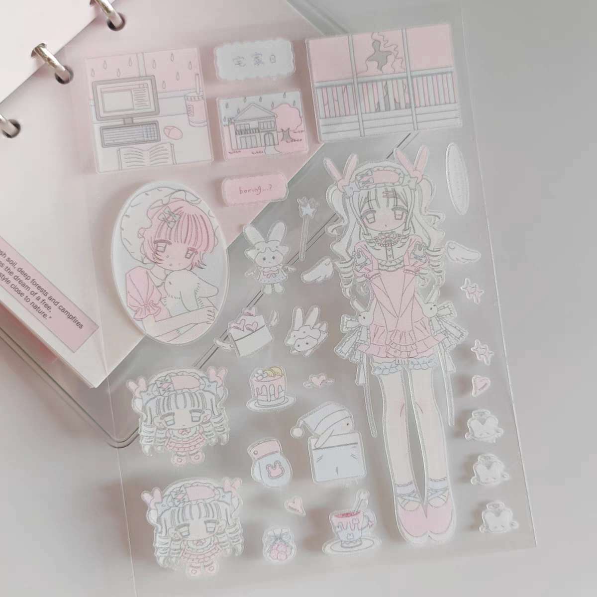 Rian Angel With Me Sticker #2