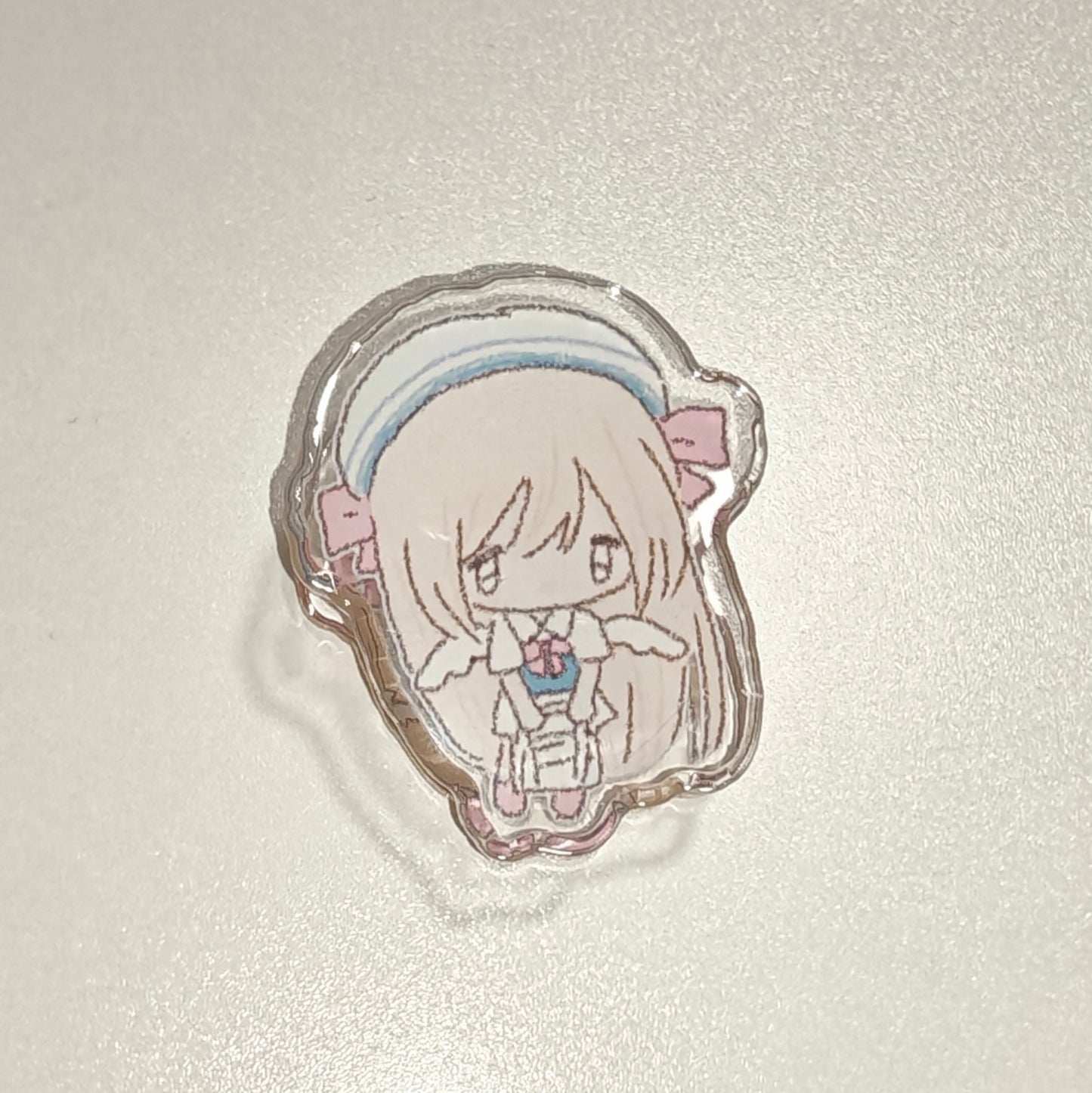 [Cat Cookies] Sakura Keychain & Clip