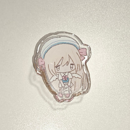 [Cat Cookies] Sakura Keychain & Clip