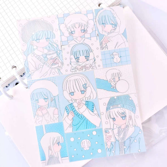 Rian Winter Day Sticker