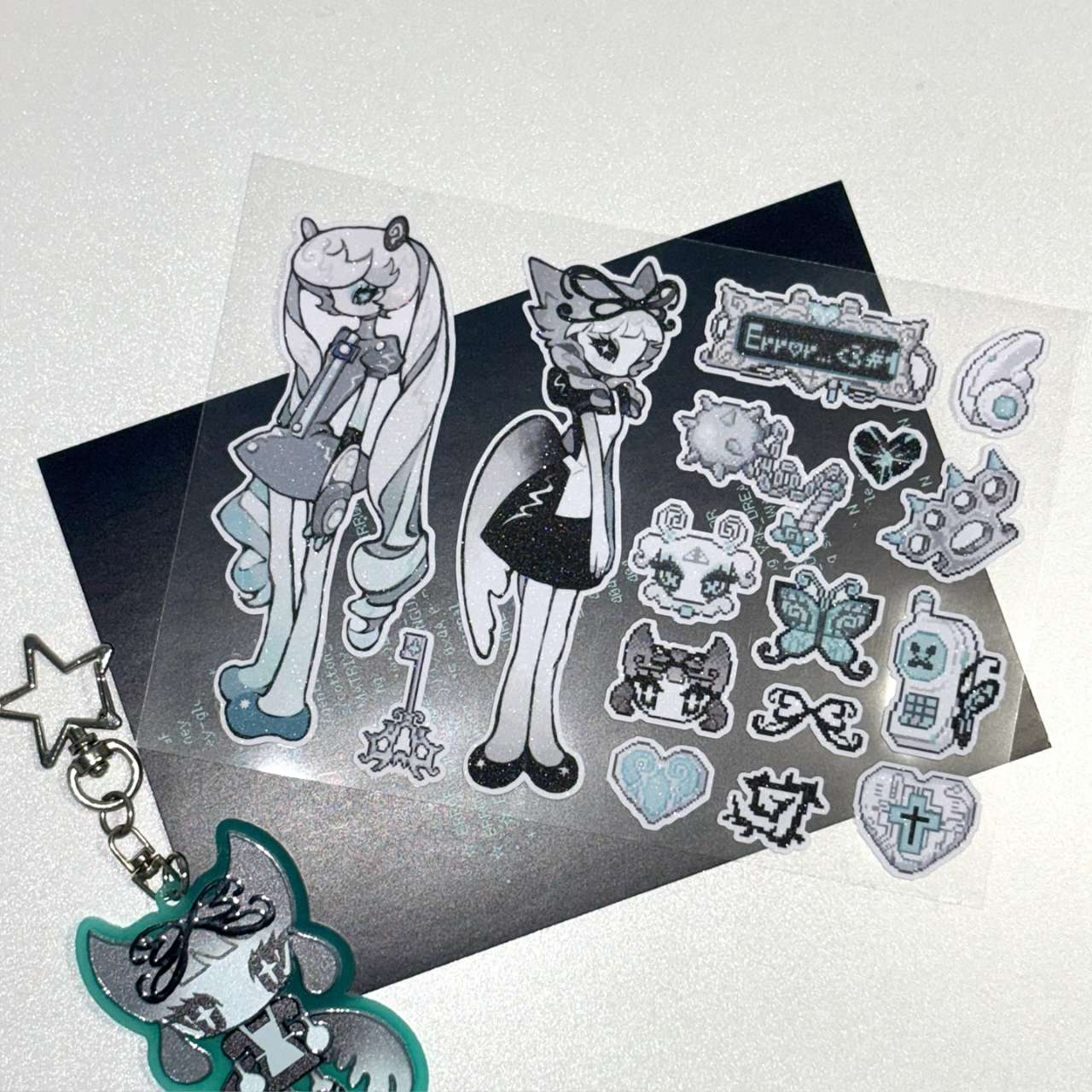 Ribbon Honey Vertigo Character Sticker