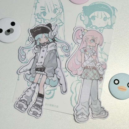 [Ribbon Honey] Winter Character Sticker