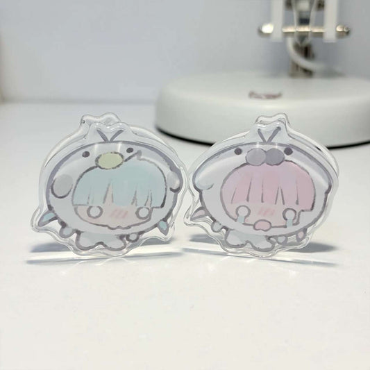 Ribbon Honey Seal/Penguin Clip