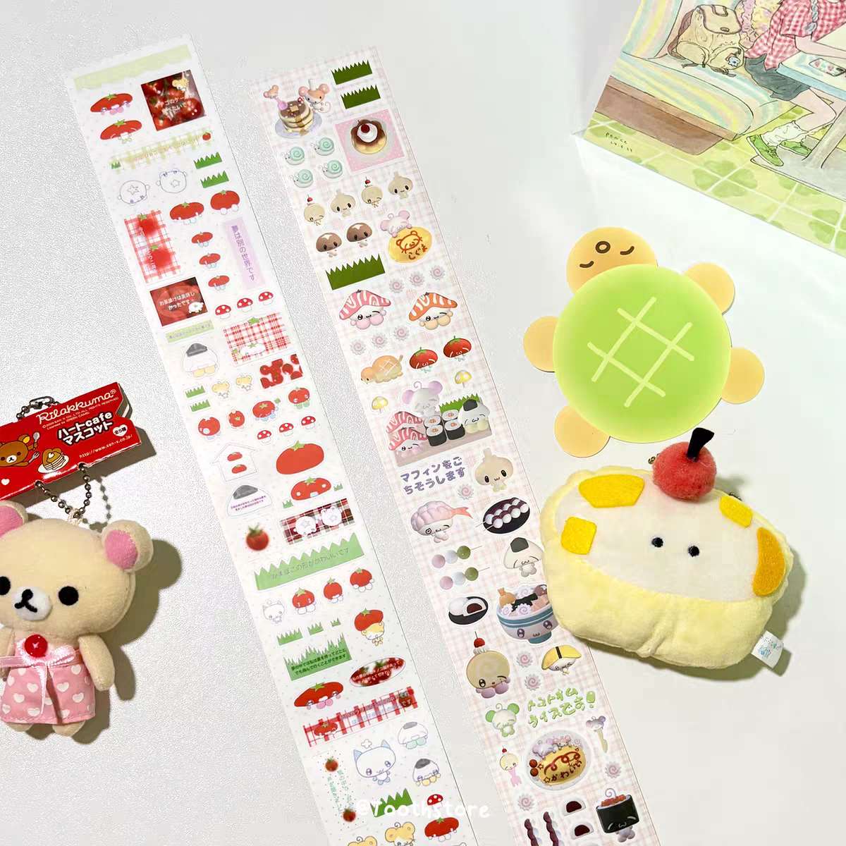 Tooth Store Tomato Diary Kiss Cut Tape