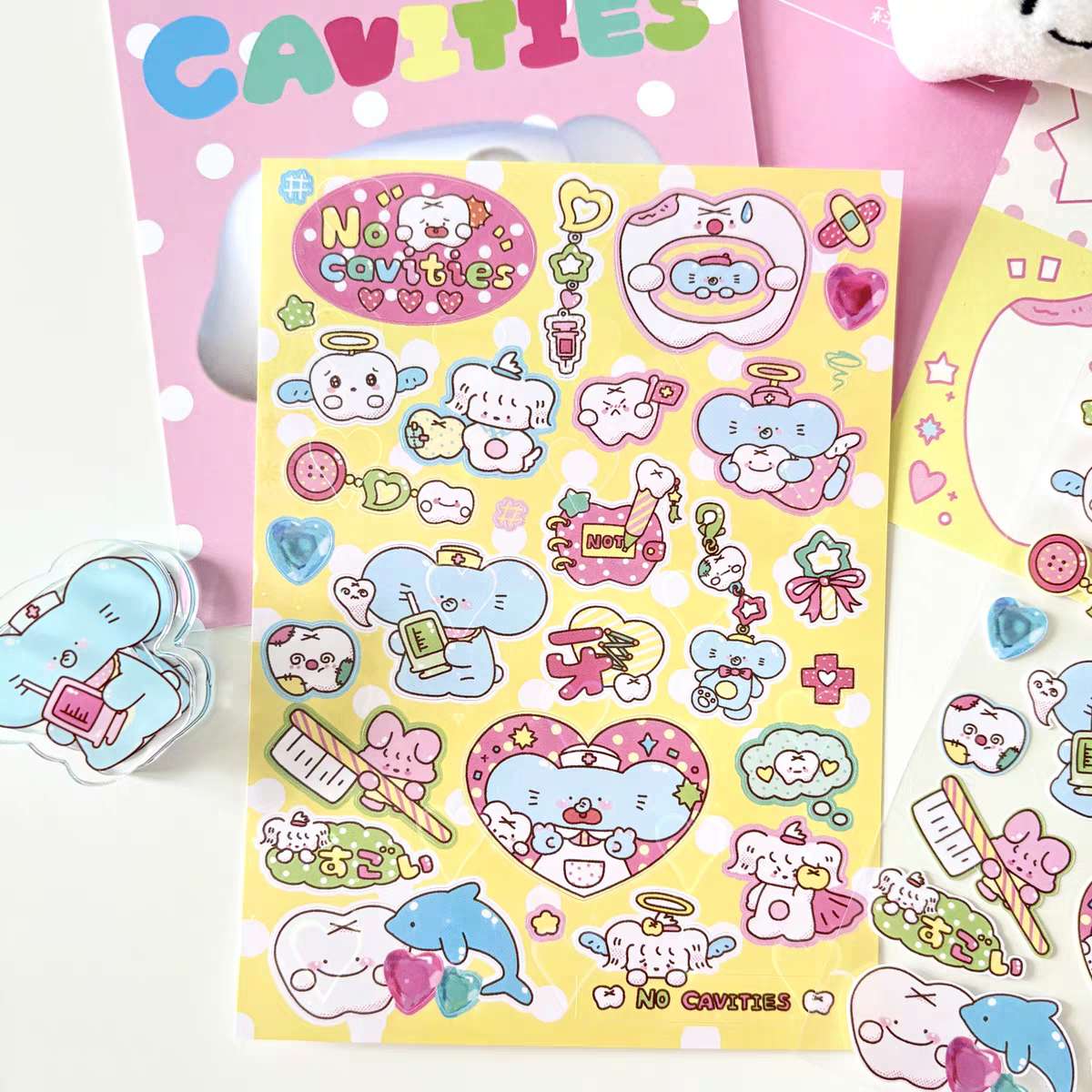 Tooth Store Tooth Sticker