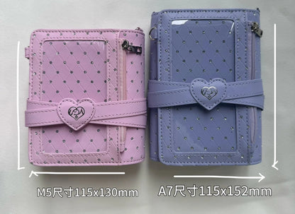 Onlyuda & Pumpum Diamonds Pink Binder