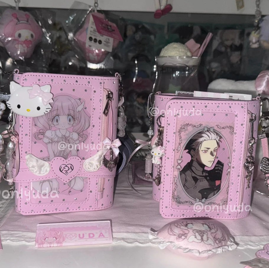 Onlyuda & Pumpum Diamonds Pink Binder