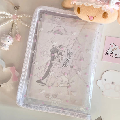 Yummylist A6 Bows Zip Storage Bag
