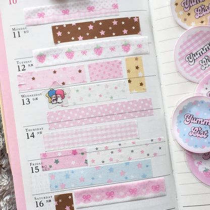 Yummylist Glitter Washi Tape