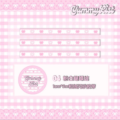 Yummylist Glitter Washi Tape