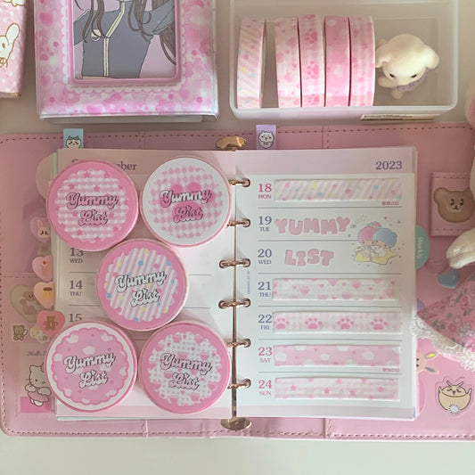Yummylist Glitter Washi Tape