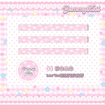 Yummylist Glitter Washi Tape