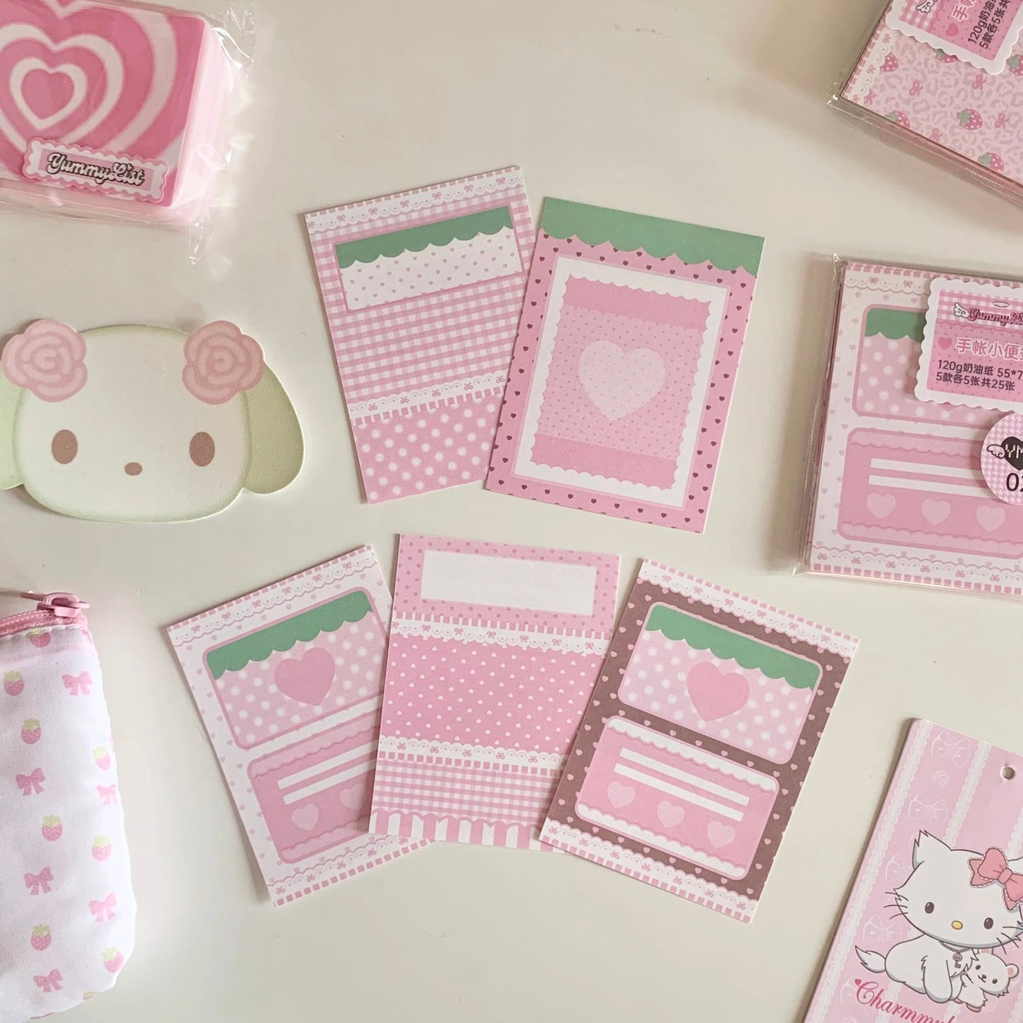 Yummylist Memo Pad 25p
