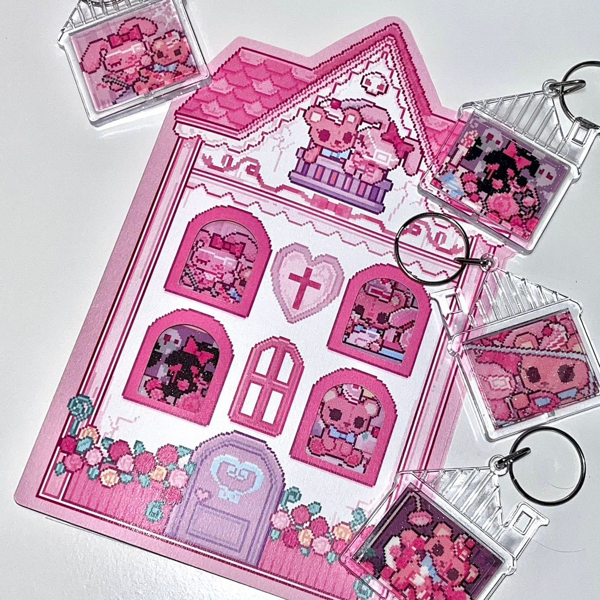 [Ribbon Honey] Dream House Sticker & Fold Page