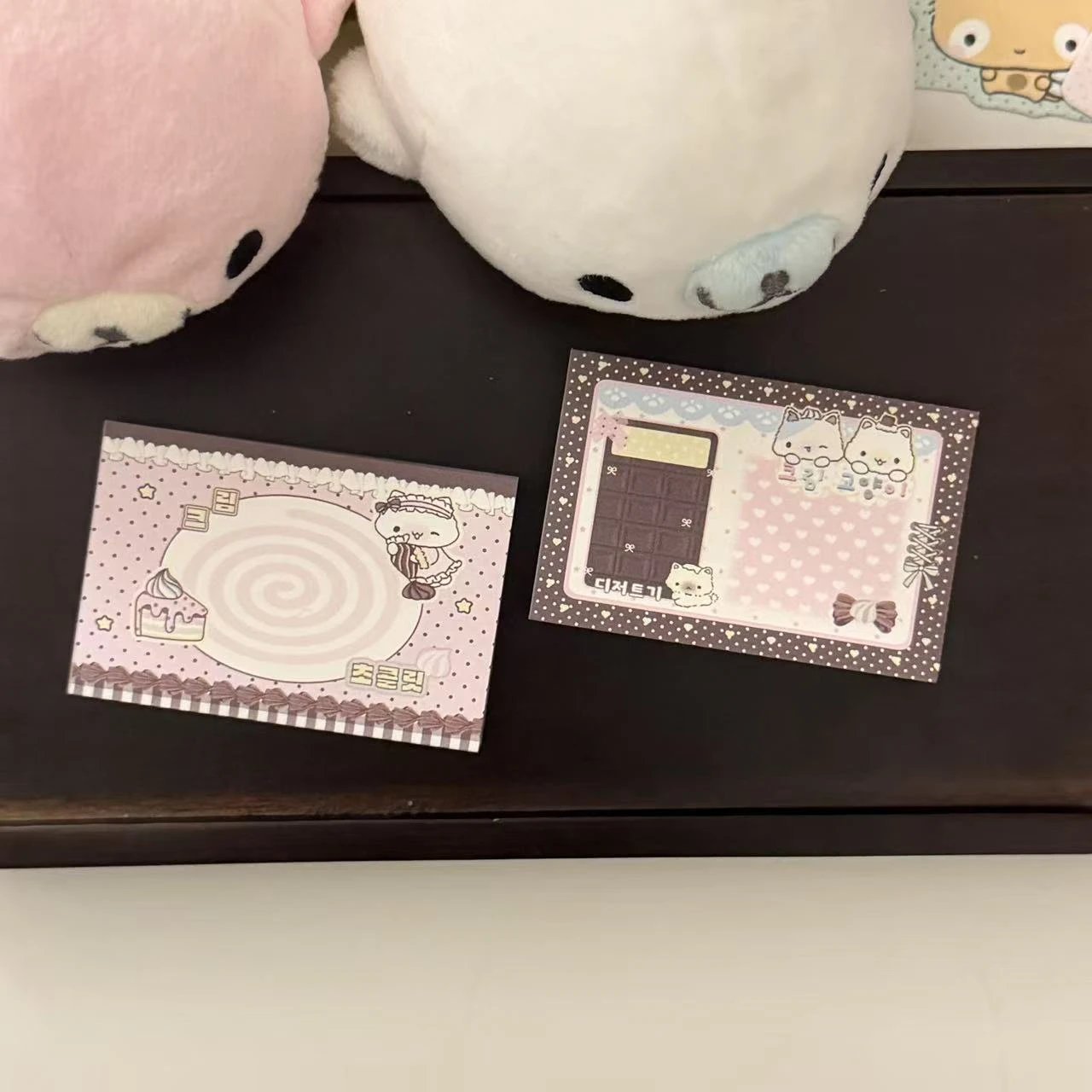 Chocolate Cat Mini Memo Pad