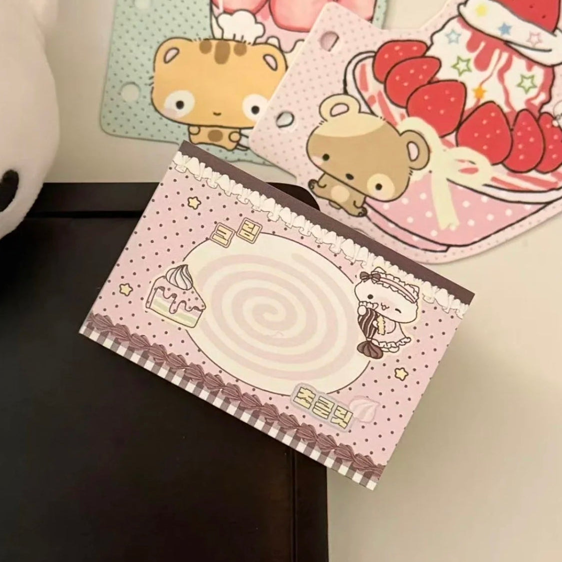 Chocolate Cat Mini Memo Pad