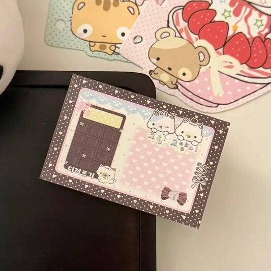 Chocolate Cat Mini Memo Pad