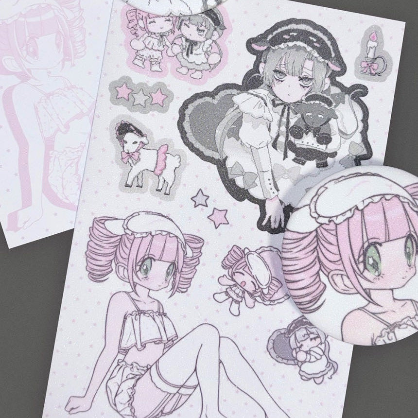 Pumpum & Geetruo Collaboration Sticker