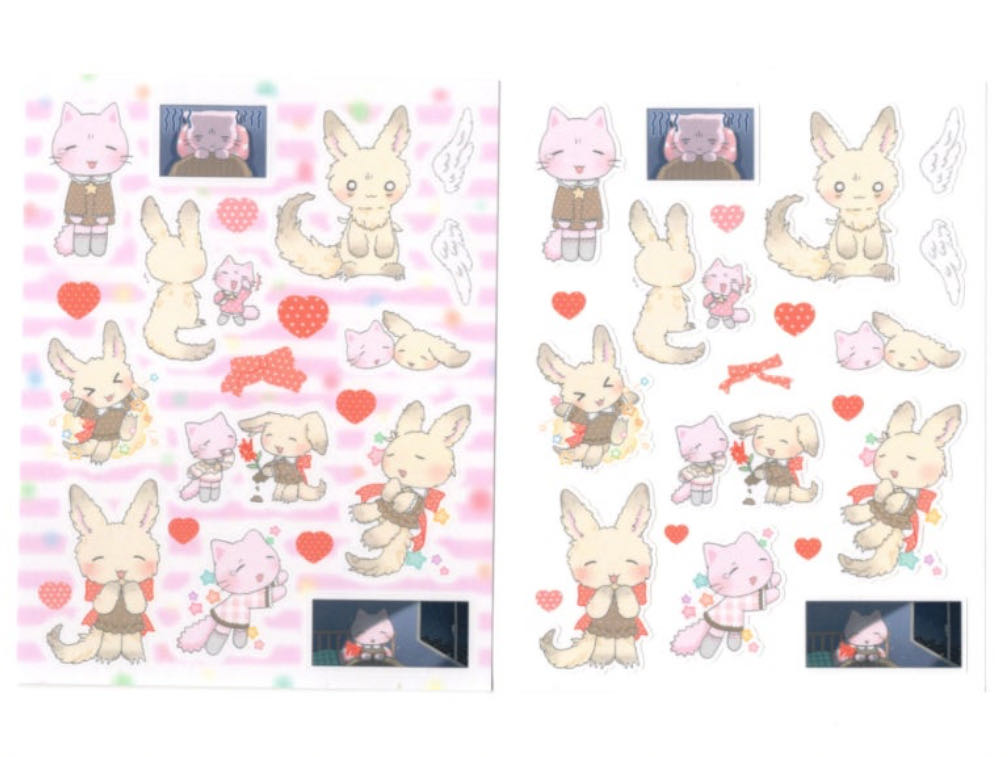 [Arsene] Bowknot Cat Sticker