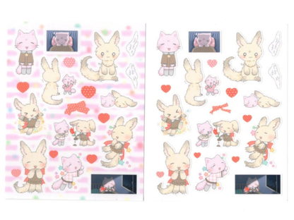 [Arsene] Bowknot Cat Sticker