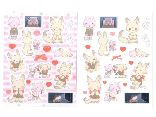 [Arsene] Bowknot Cat Sticker