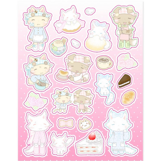 [Arsene] Dessert Cat Sticker