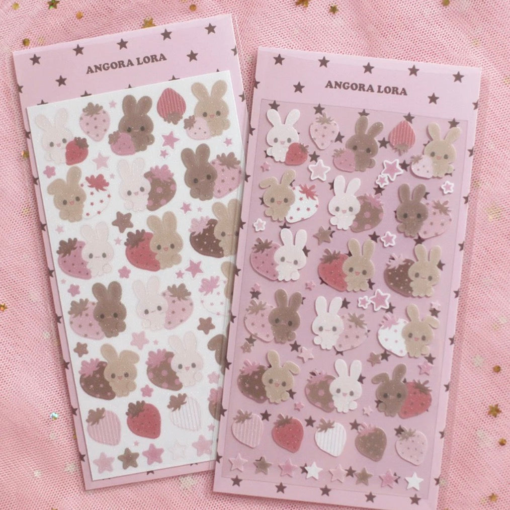 [Angora Lora] Strawberry Chocolate Sticker