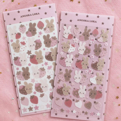 [Angora Lora] Strawberry Chocolate Sticker