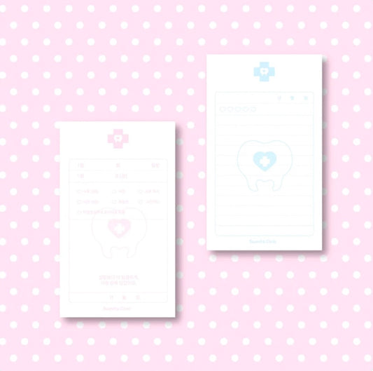 Sweets Shop Clinic Memo Pad