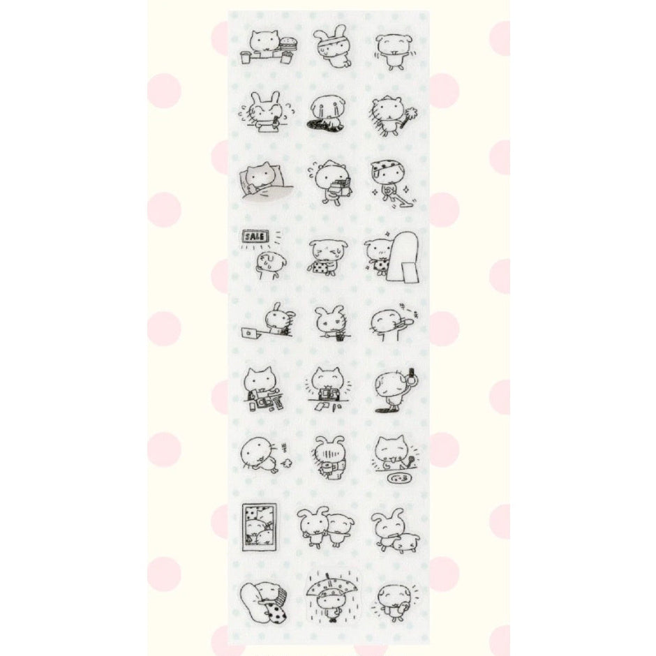 Ouie Diary Line Sticker