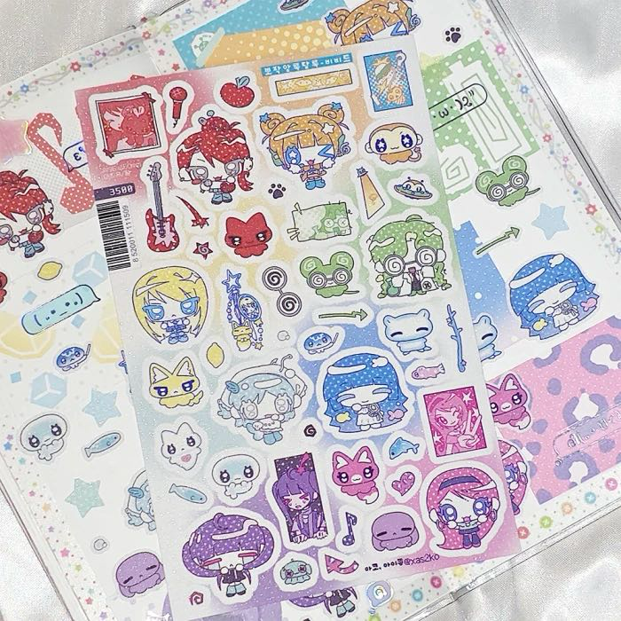 [Ako Aikong] Colorful Girl Sticker