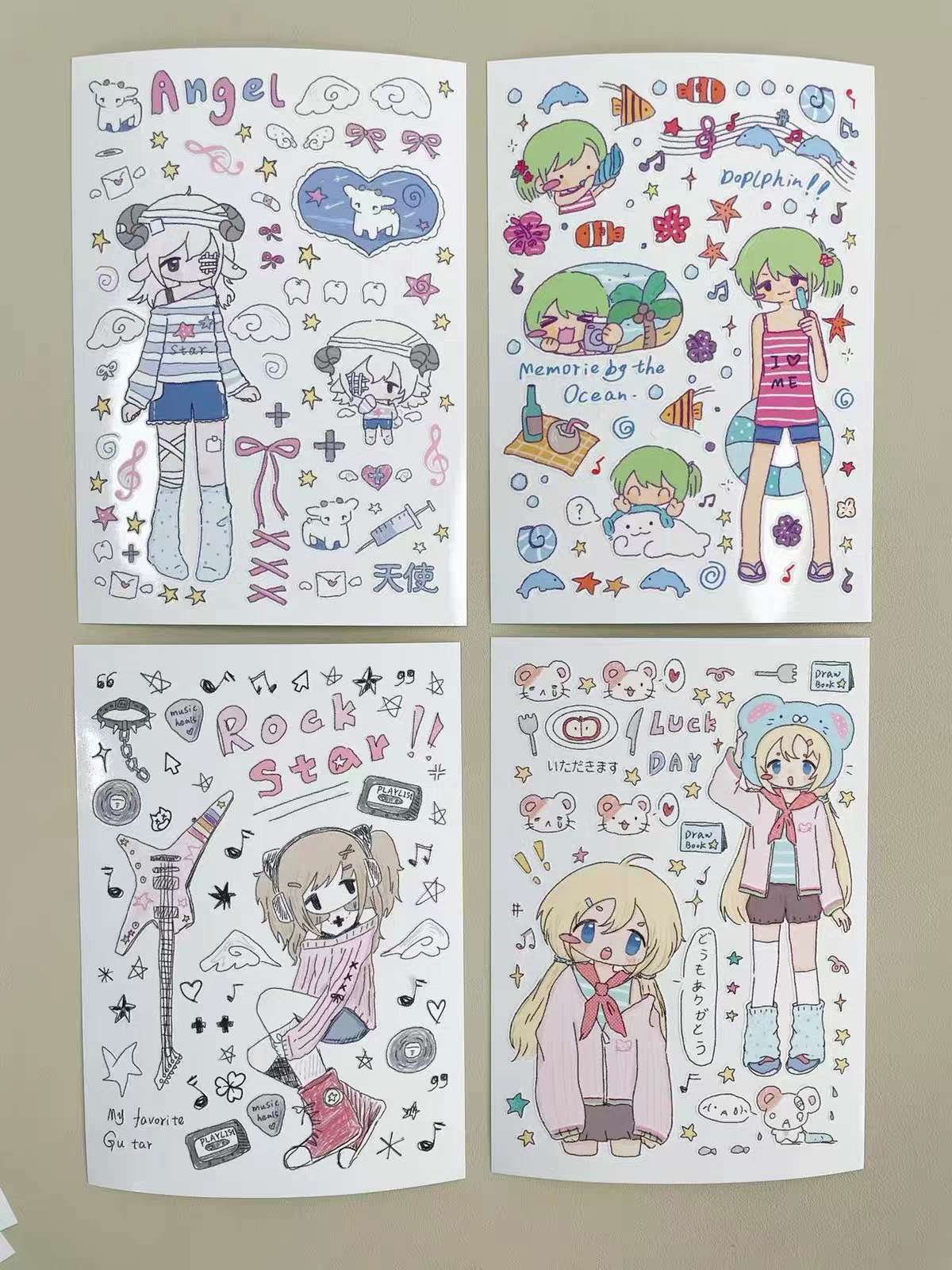 Sticker Book 36 pages