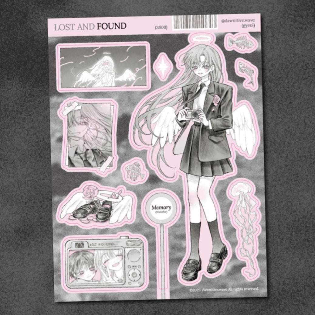Dawnitive Wave Found Sticker